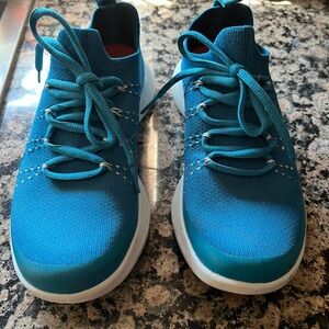 Grundens Sea Knit Teal Sneakers